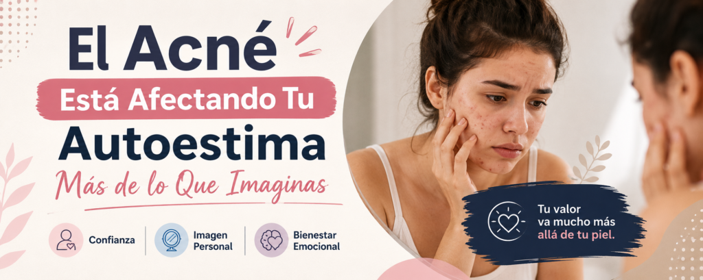 el acné está afectando tu autoestima más de lo que imaginas